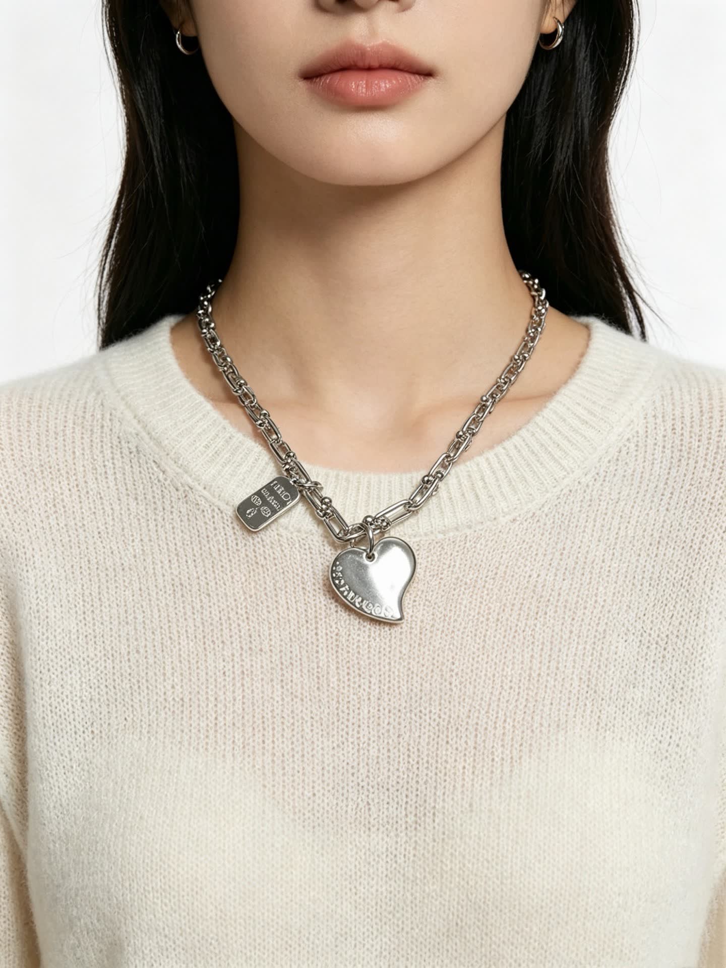 Tiffany & Co. Heart Tag Necklace